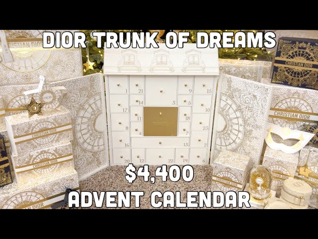 $4,400 Dior Trunk Of Dreams Advent Calendar 2024 🌟 | Dior Snow