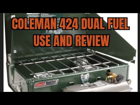 How to use Coleman dualfuel 424￼. Review. Cooking lunch at the