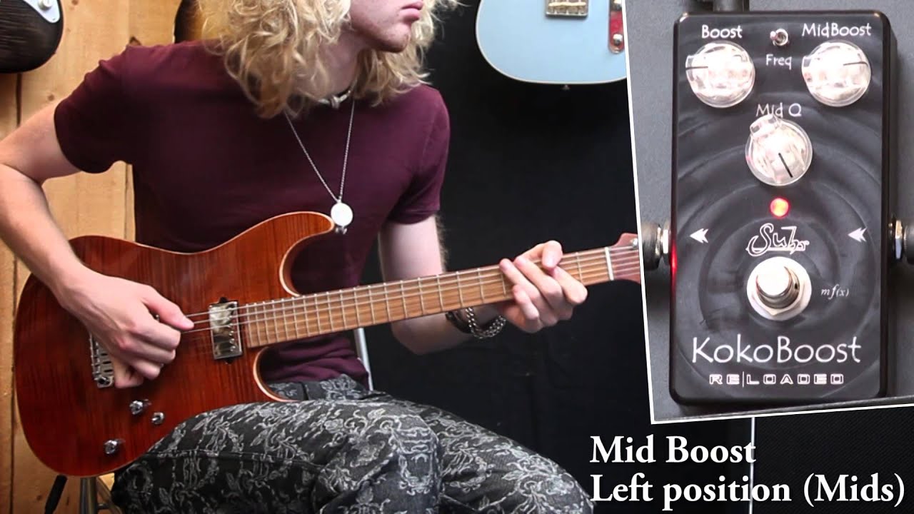 Suhr Koko Boost Reloaded - Koko Boostをコンパクト化したモデル