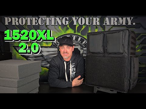 1520) P.A.C.K. 1520XL 2.0 with Magna Rack Sliders Load Out (Black