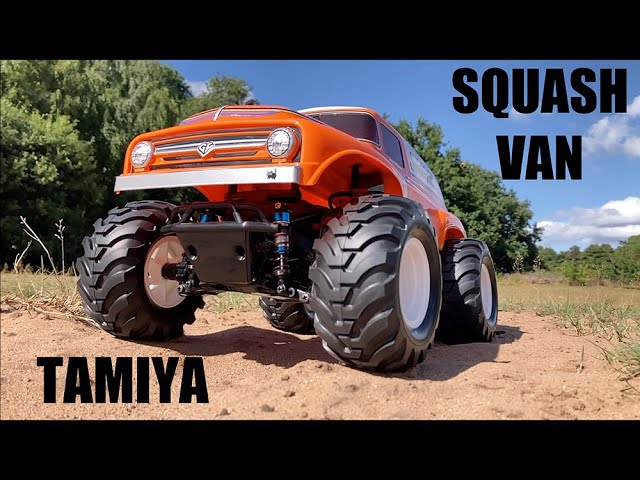 Tamiya Squash Van - First Run! - YouTube