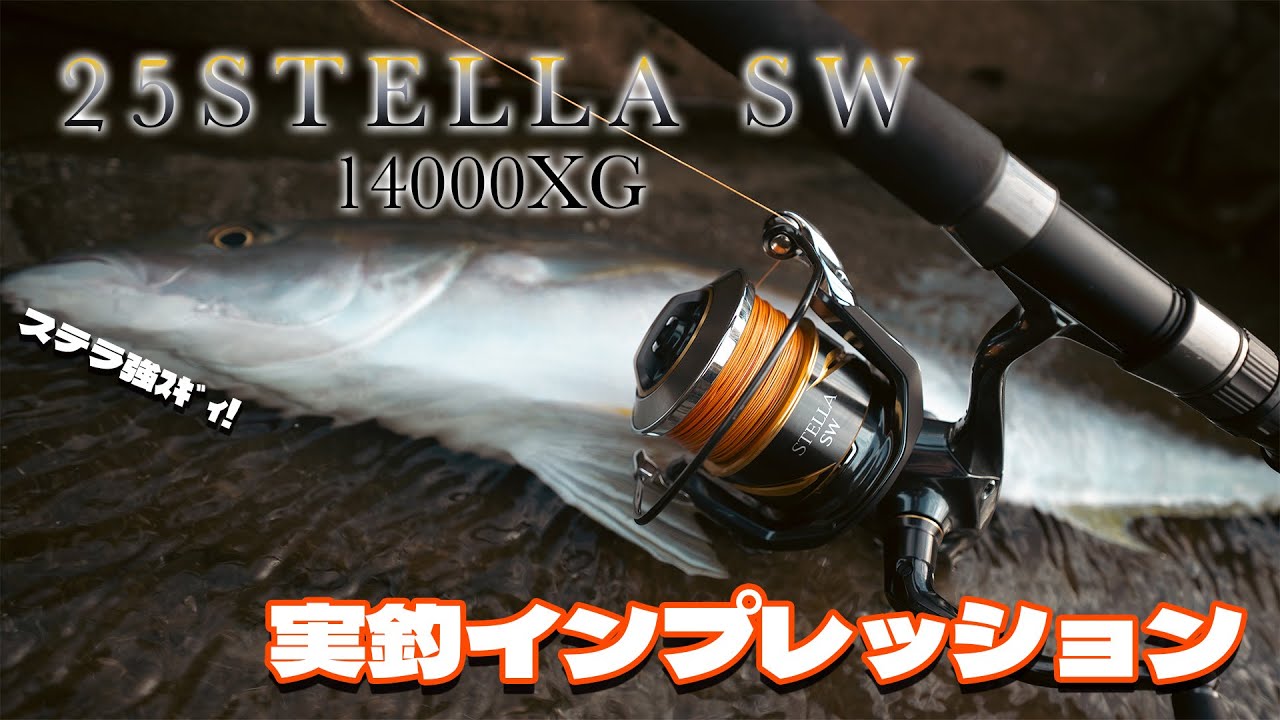 25 Stella SW14000XG Yellowtail Fishing Impressions! A thorough