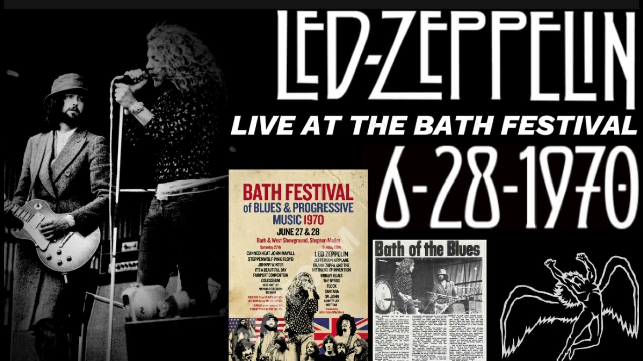 Led Zeppelin - Live at the Bath Festival (June 28th, 1970