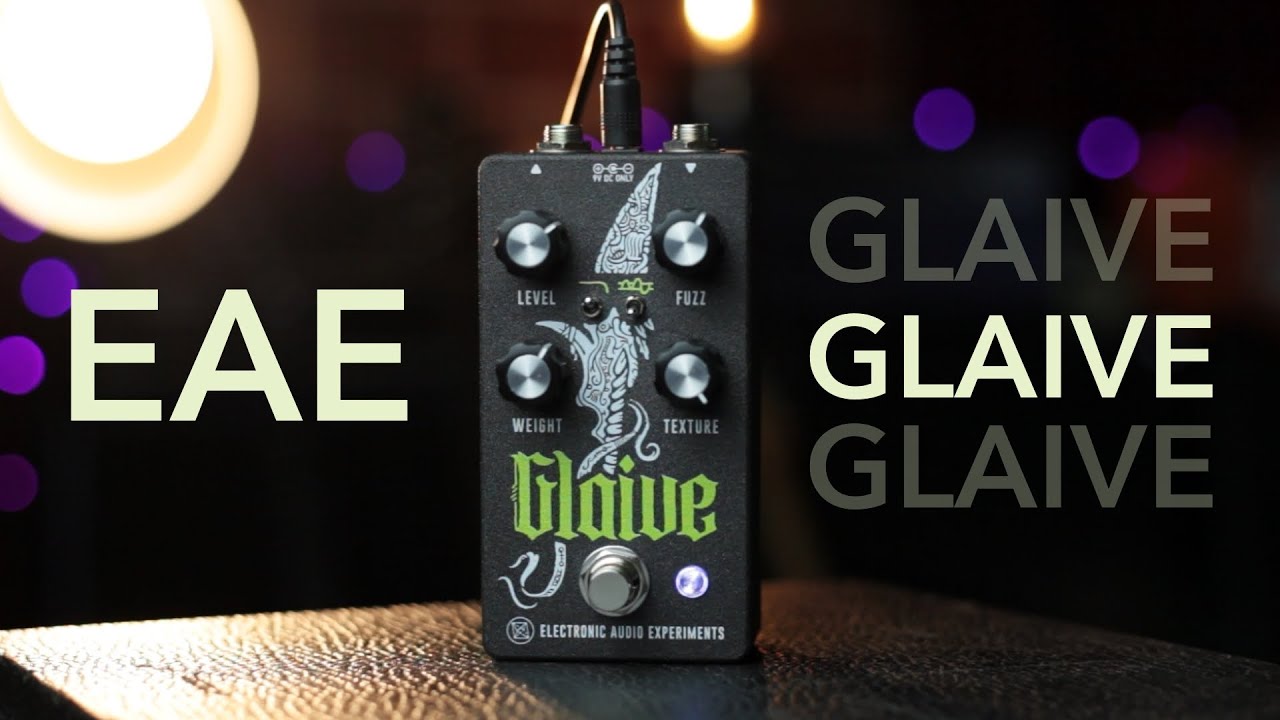 Electronic Audio Experiments - The Glaive - YouTube