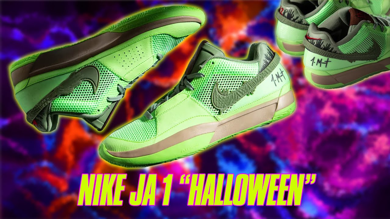 NIKE JA 1 HALLOWEEN FIRST LOOK!!! - YouTube
