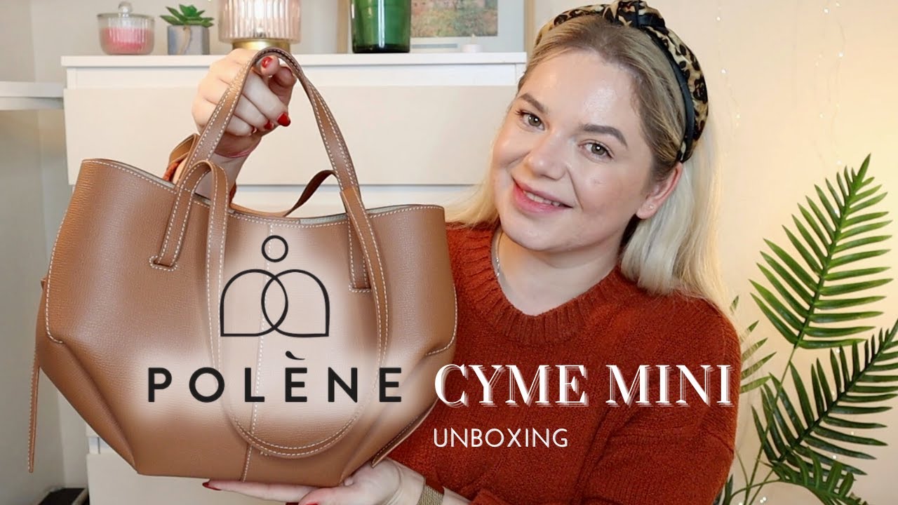POLENE CYME MINI IN CAMEL UNBOXING - YouTube