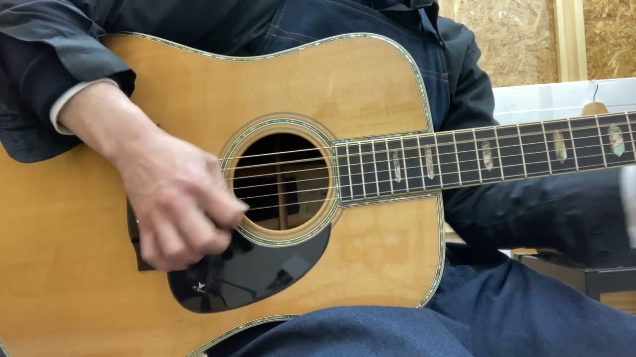 1980年製K yairi DY-45 - YouTube