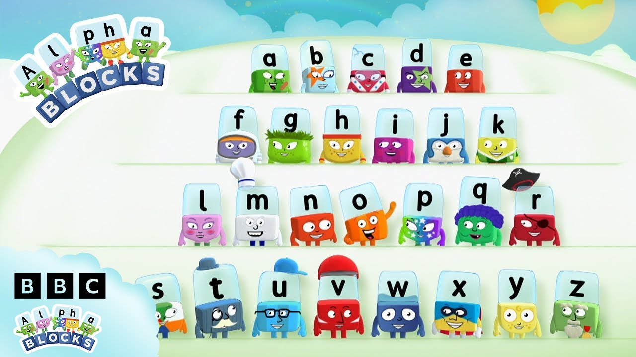 Meet the Alphablocks - A To Z & Capital Letters | Phonics for Kids