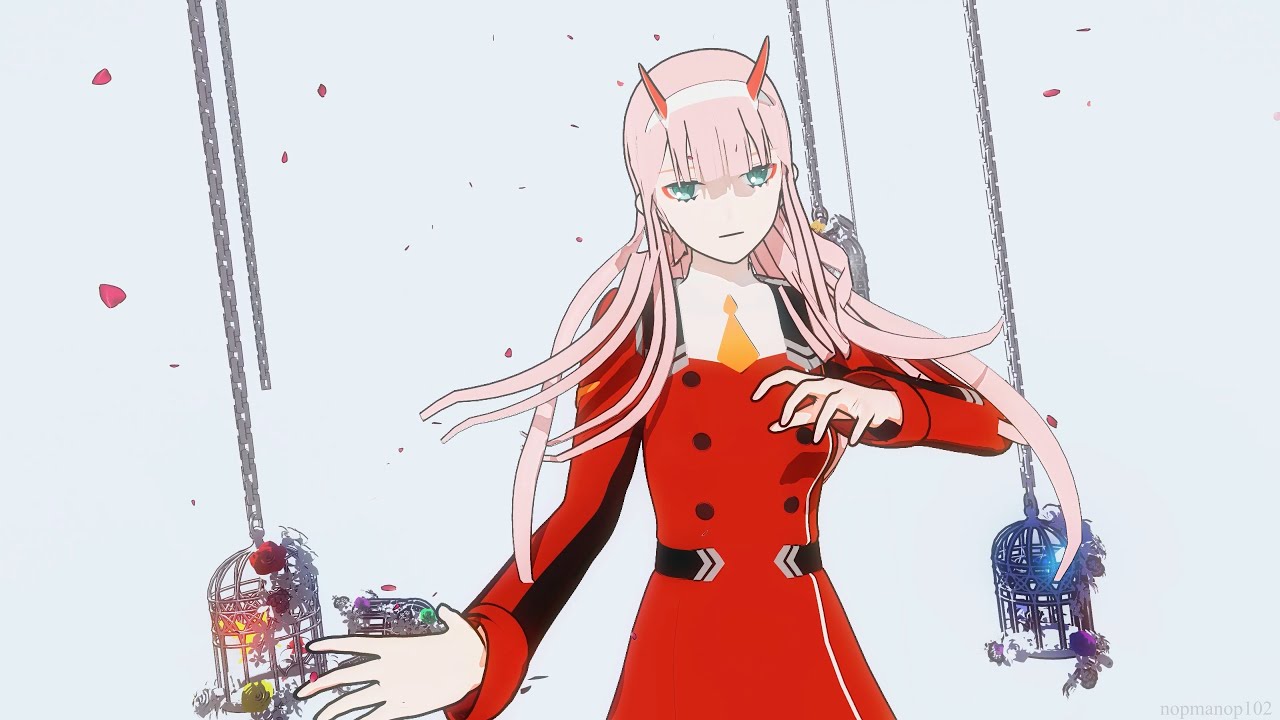 MMD] ONE OFF MIND(ダリフラ ゼロツー) - YouTube