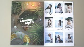 트와이스 (TWICE) Summer Nights Monograph Unboxing - YouTube