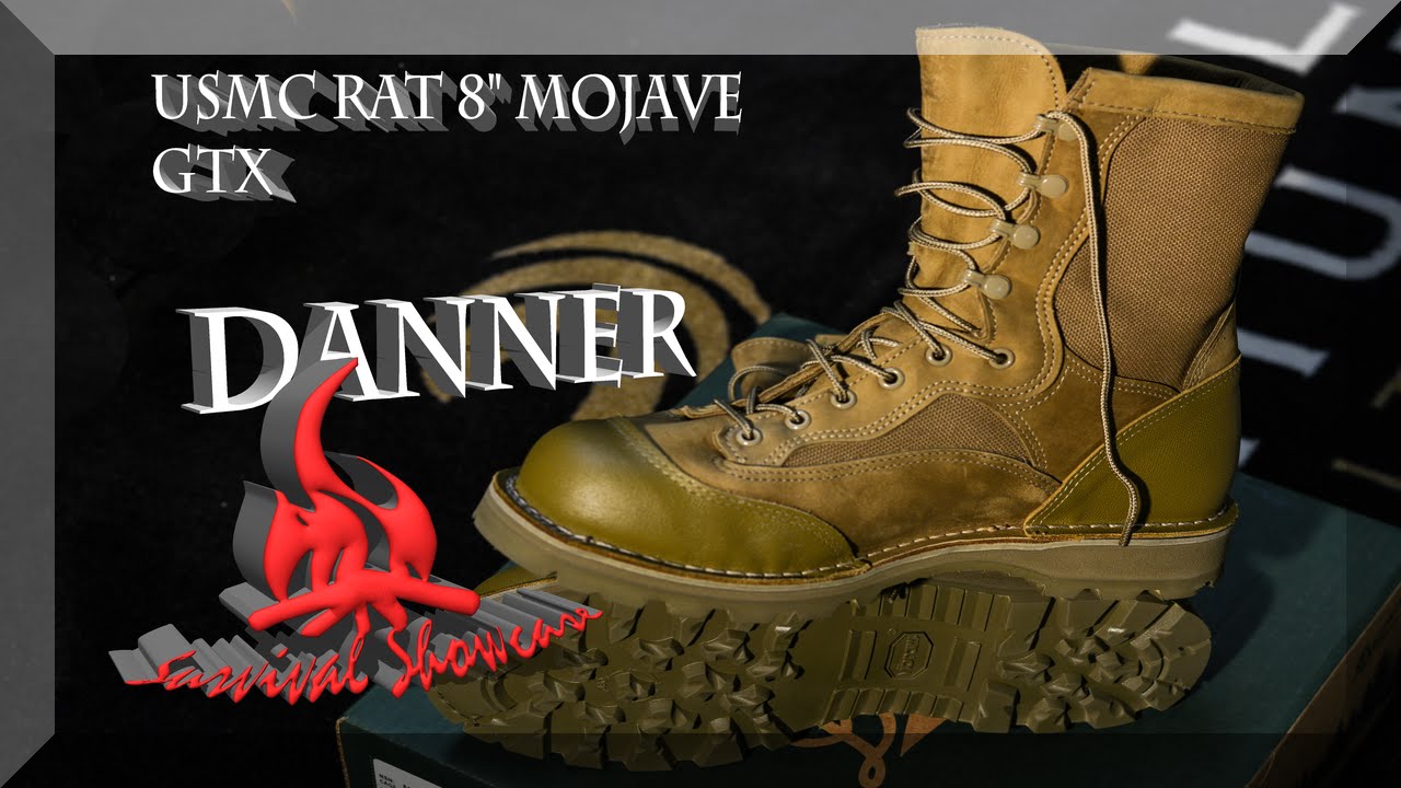 Danner RAT Boots USMC Mojave GTX - YouTube