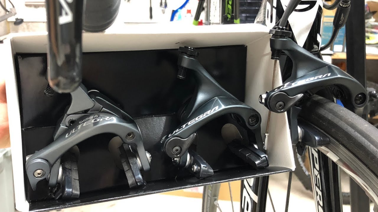 Road bike brake caliper replacement! Ultegra R8000 installation ①