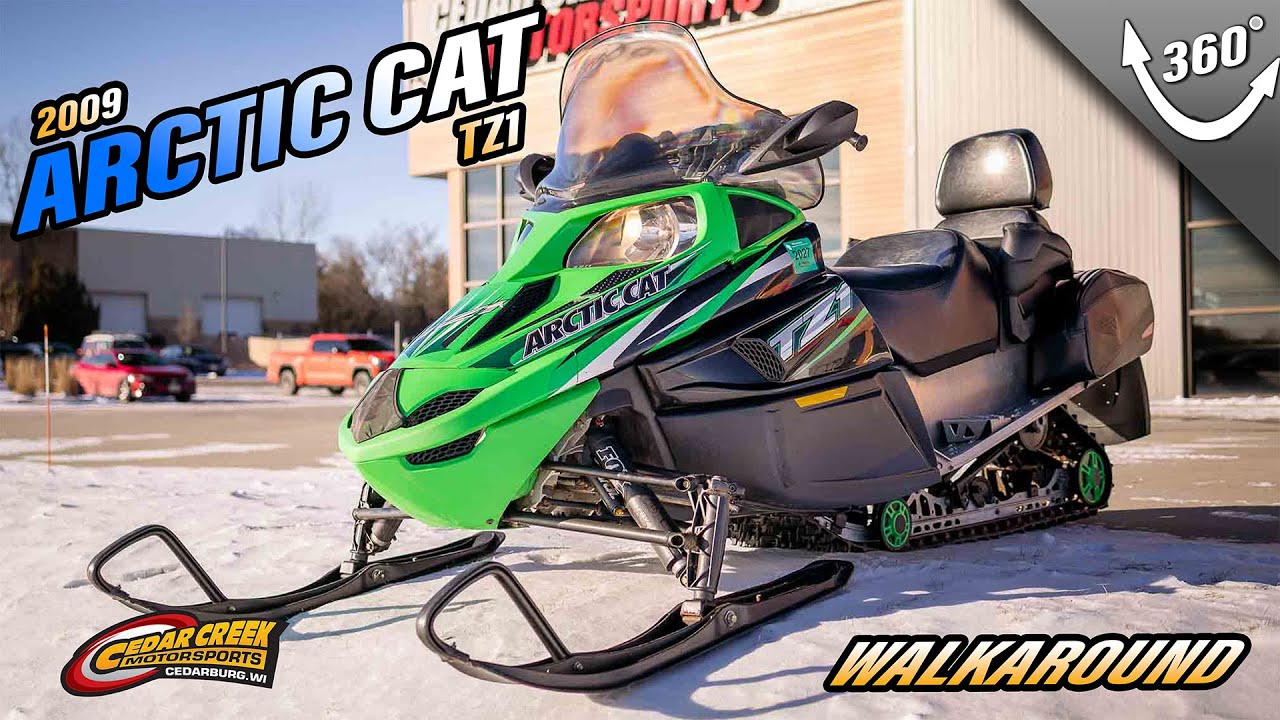 Walkaround | 2009 Arctic Cat® T Z1 - YouTube