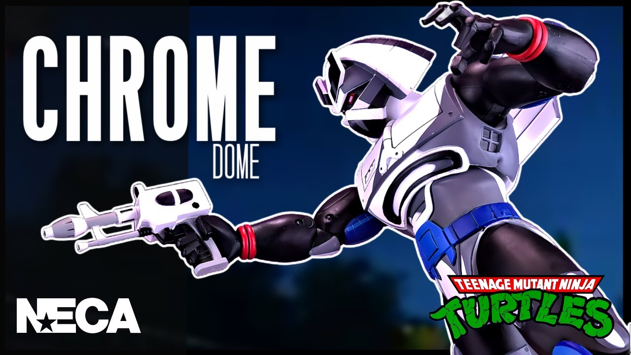 NECA Teenage Mutant Ninja Turtles Chrome Dome ‪@TheReviewSpot
