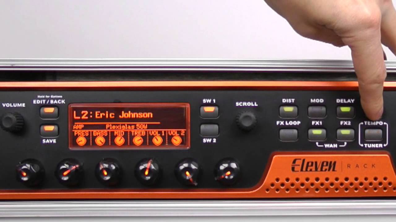 Eleven Rack: How To Create The Eric Johnson Guitar Sound With Avid