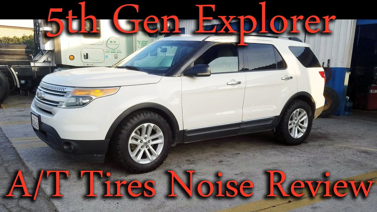 BFGoodrich A/T Noise Level Review - YouTube