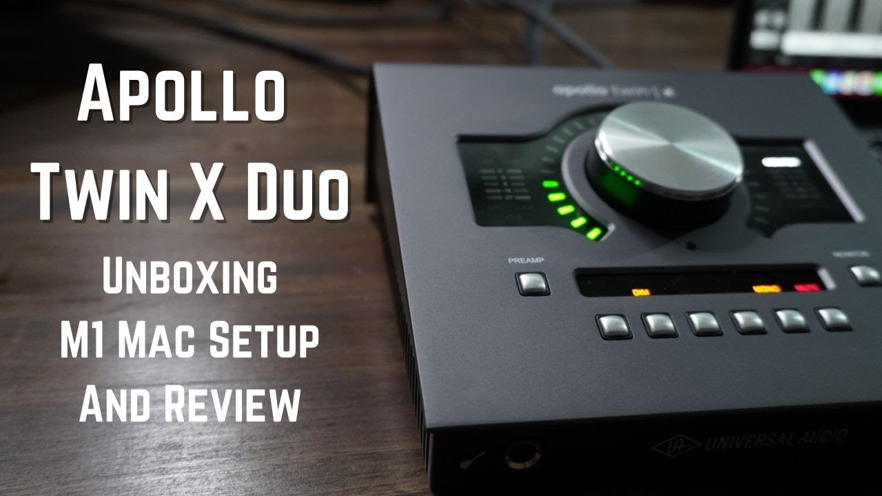 Apollo Twin X Duo Unboxing Setup And Review - YouTube