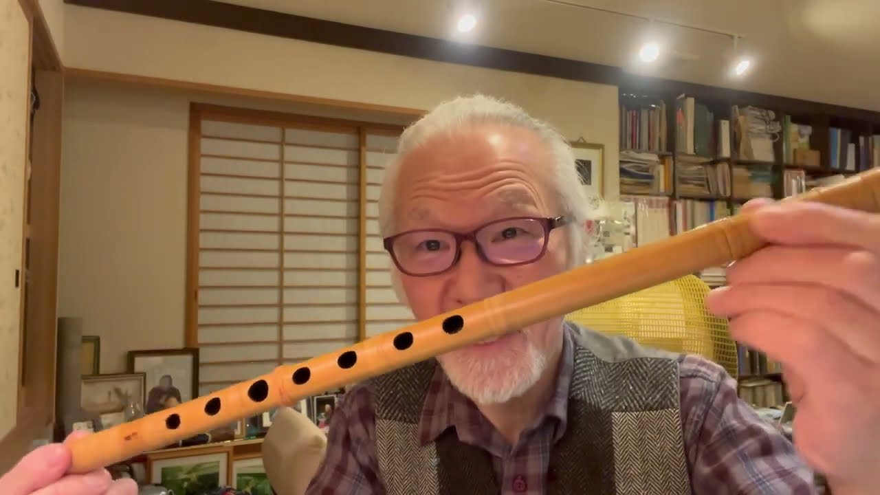 篠笛 みさと笛 朗童 先代朗童管7本調子6穴篠笛みさと笛