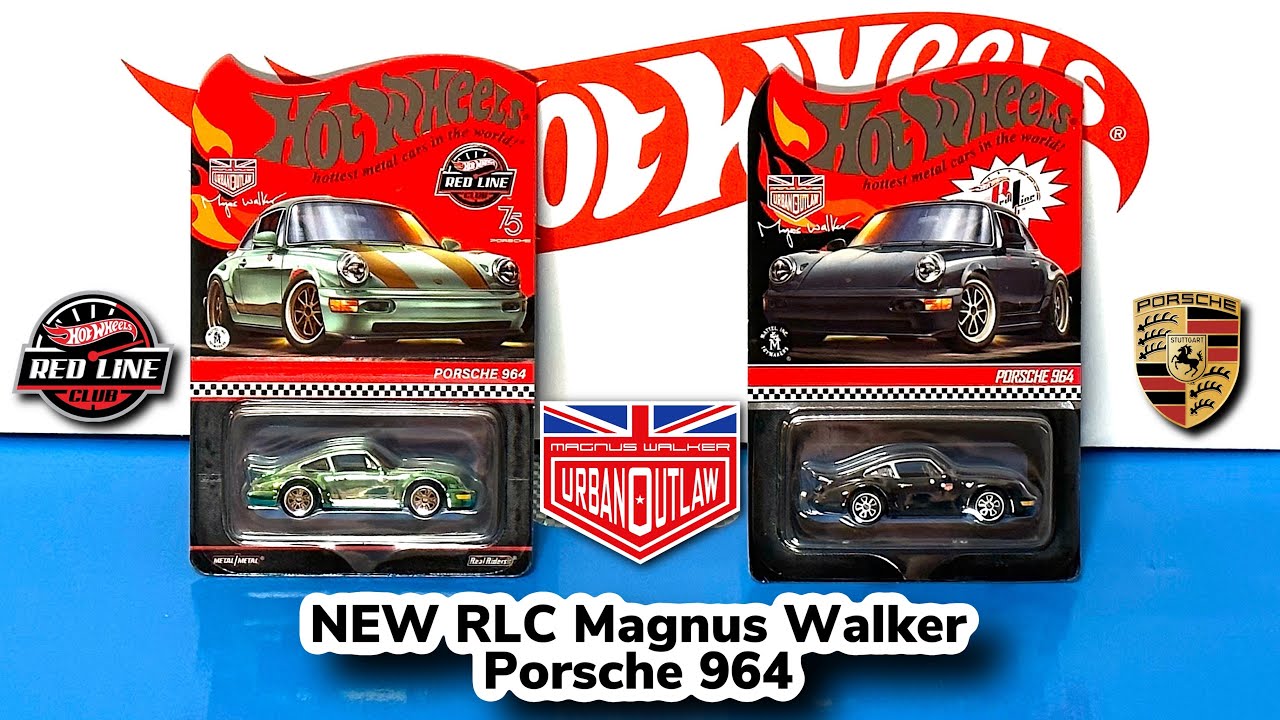 New RLC Porsche 964 Magnus Walker Hot Wheels Review - YouTube