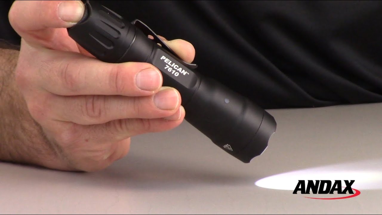 Pelican 7610 Tactical Flashlight - YouTube