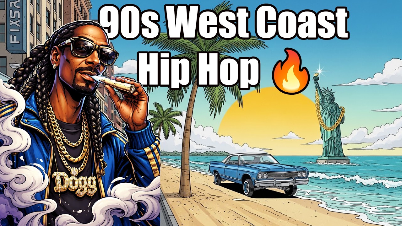 🌴 West Coast G Funk RAP FLOW 🚗💨 Snoop, Dre, Ice Cube, Dogg