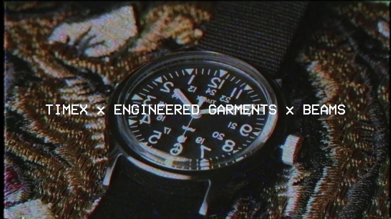 Timex x Engineered Garments x Beams Boy - YouTube
