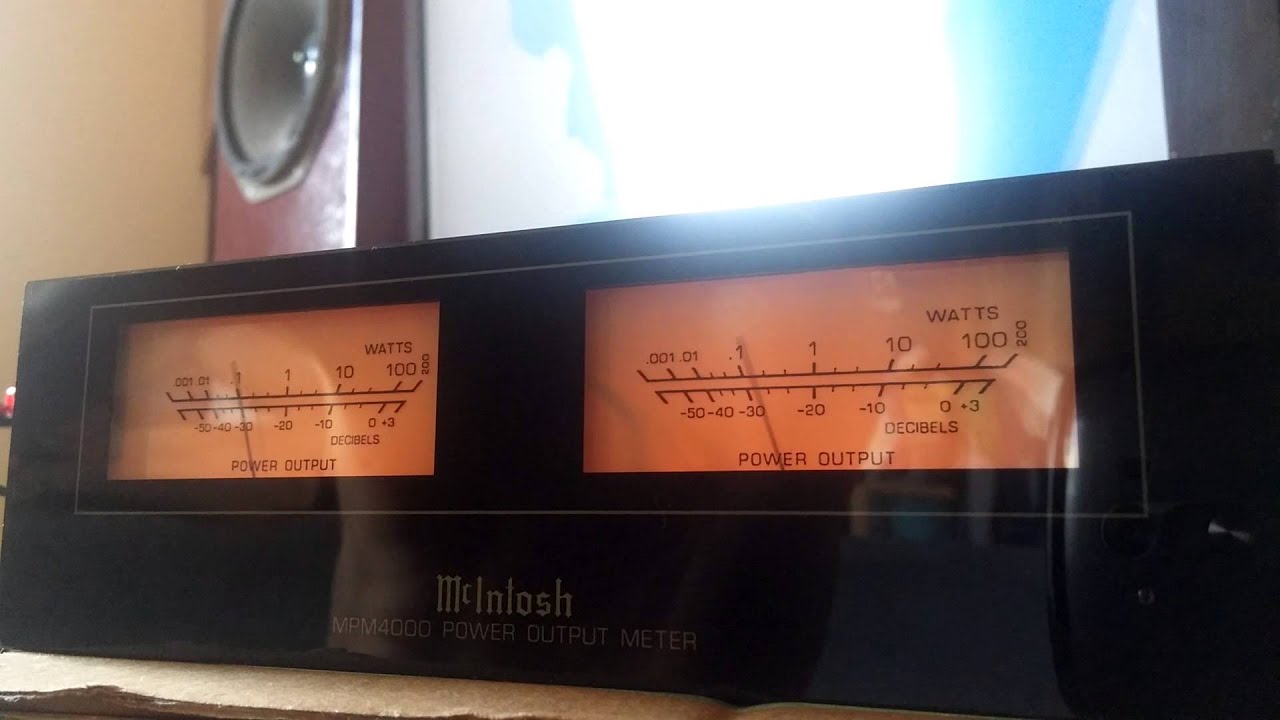Mcintosh MPM4000 power output meter AudioStatus ebay sales for Hi