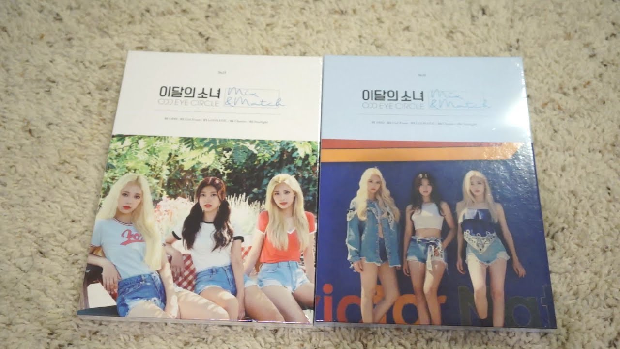UNBOXING] 이달의 소녀 LOONA Odd Eye Circle 'Mix & Match' Album