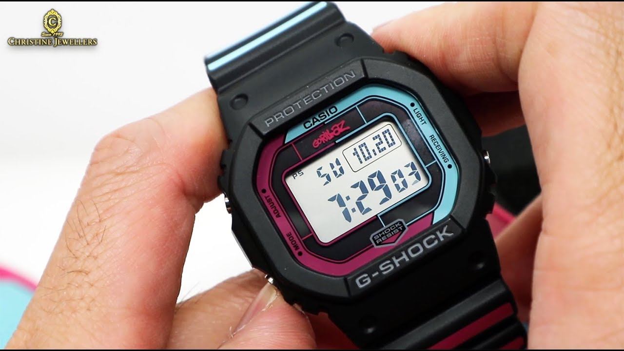 UNBOXING G-SHOCK X GORILLAZ WATCH GWB5600GZ-1 - YouTube