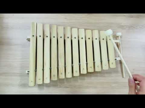 アウリスシロホン・ダイヤトニック12音 - YouTube