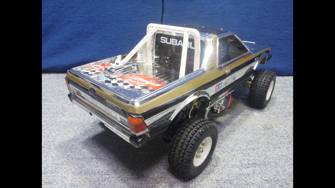 タミヤ スバルブラット メタリックSP 完成状態 TAMIYA SUBARU BRAT