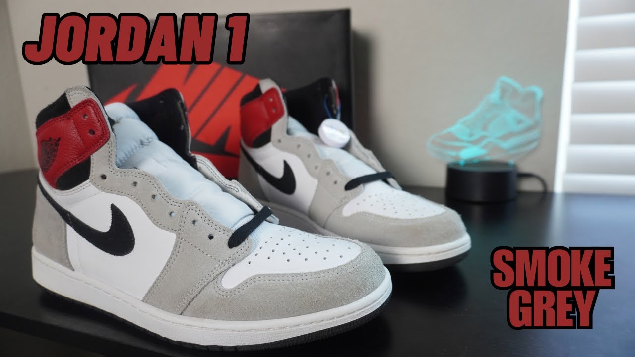 Jordan 1 OG High Retro Smoke Grey Review & On Feet - YouTube