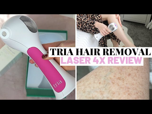 TRIA HAIR REMOVAL LASER 4X REVIEW, DEMO & 6 MONTH RESULTS - YouTube