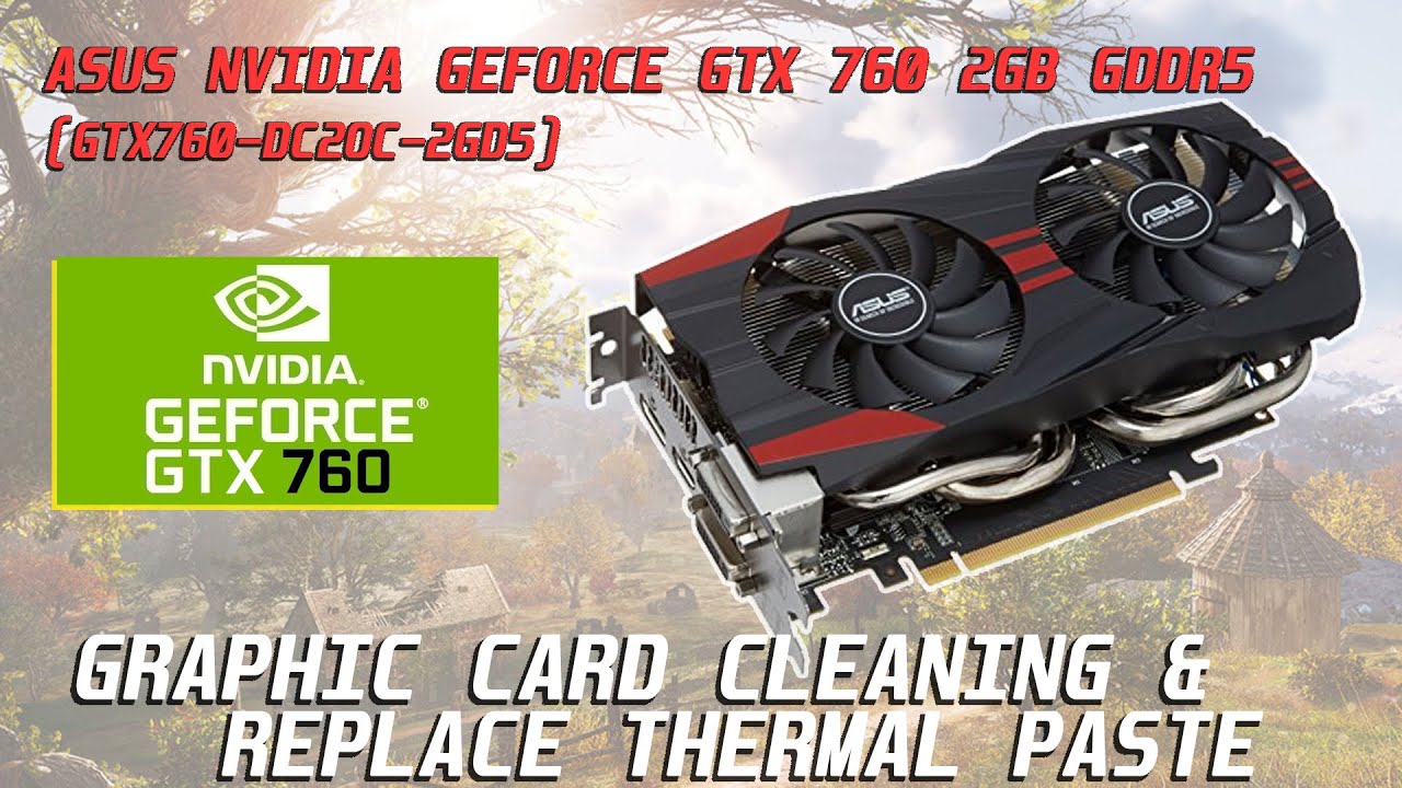 Cleaning up old Graphic card / Video card ( ASUS NVIDIA GEFORCE