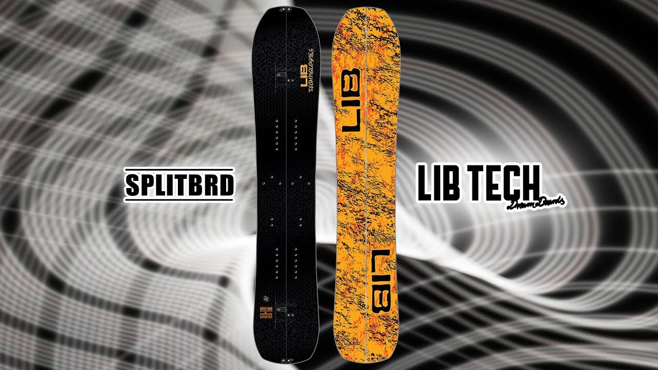 SPLIT BRD SNOWBOARD 2018-2019 | LIB TECH - YouTube