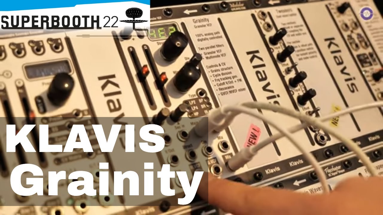 Klavis Grainity - Granular VCF - MOD WIGGLER