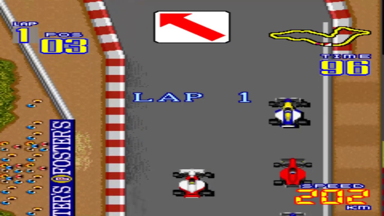 ARCADE MACHINES MAME F1 GRAND PRIX F 1 GRAND PRIX VIDEO SYSTEM