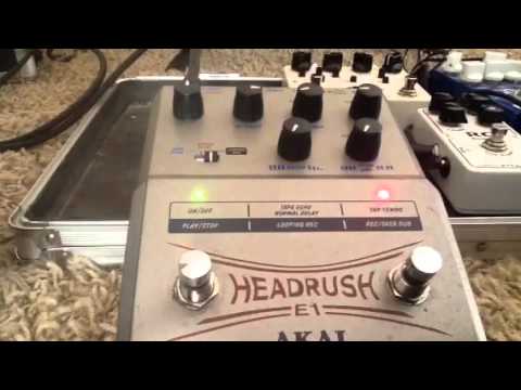 E1 headrush Akai - YouTube