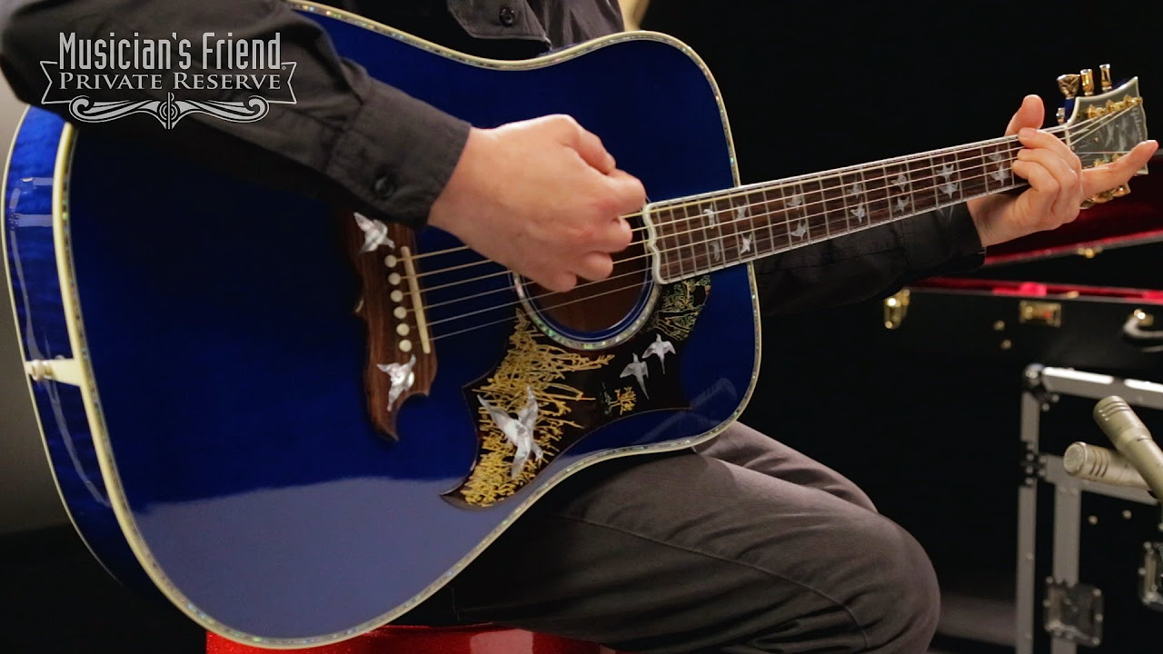 Gibson 2015 Limited Edition Doves In Flight Square Shoulder