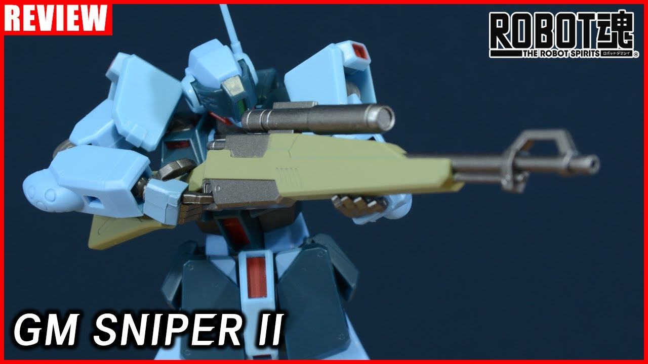 ROBOT SPIRITS (SIDE MS) RGM-79SP GM SNIPER II [REVIEW] - YouTube