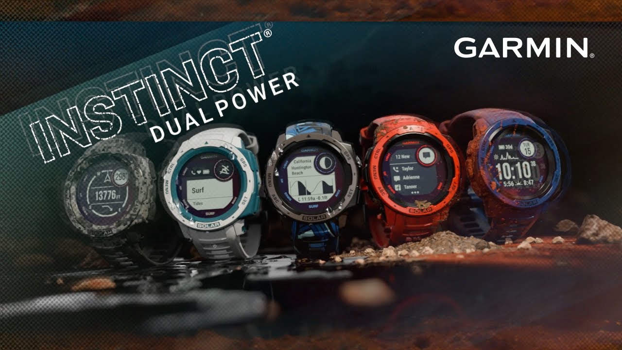 Instinct Dual Power Surf Edition | スマートウォッチ | Garmin 日本