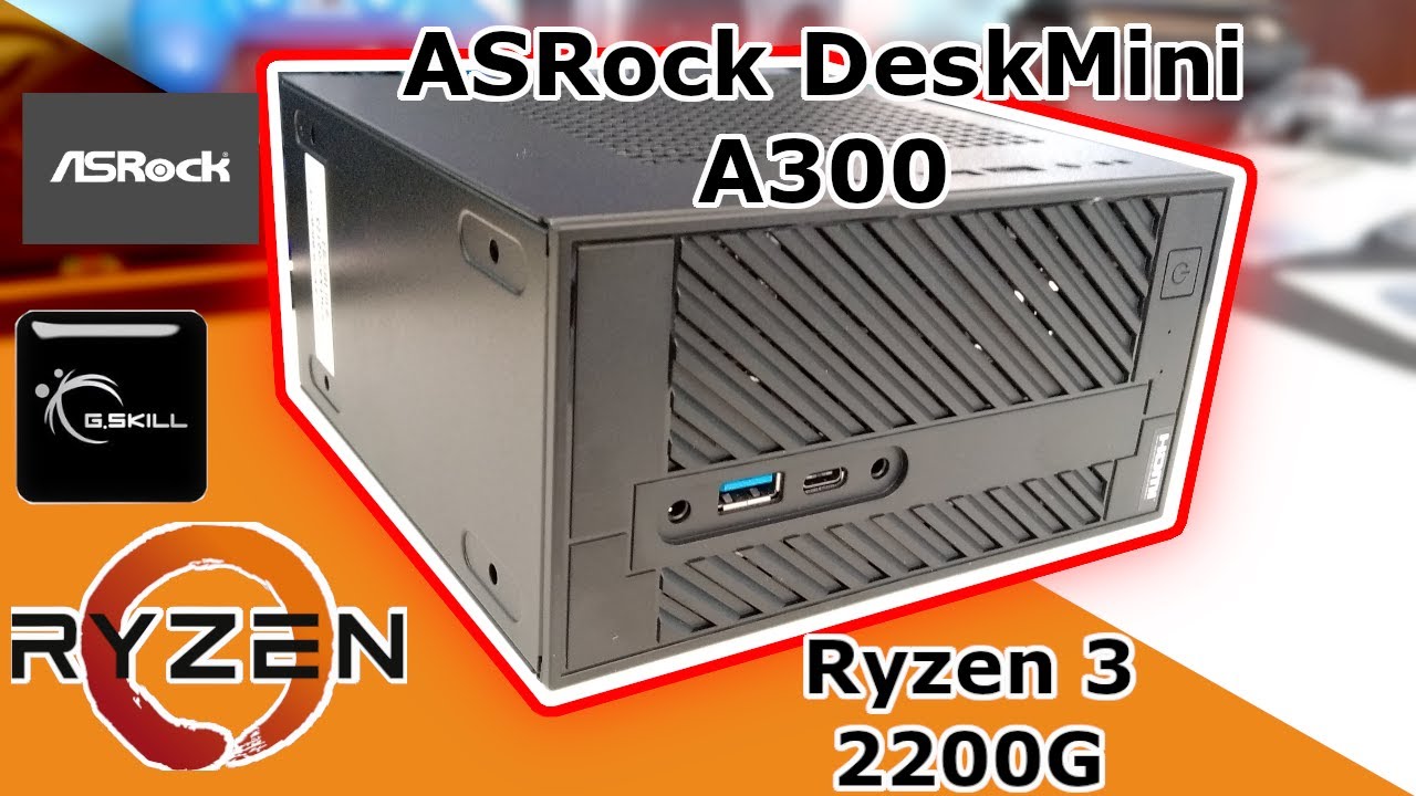 Asrock DeskMini A300 Assembly - YouTube