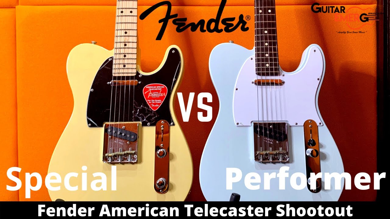 Fender American Special Telecaster Electric Guitar - YouTube