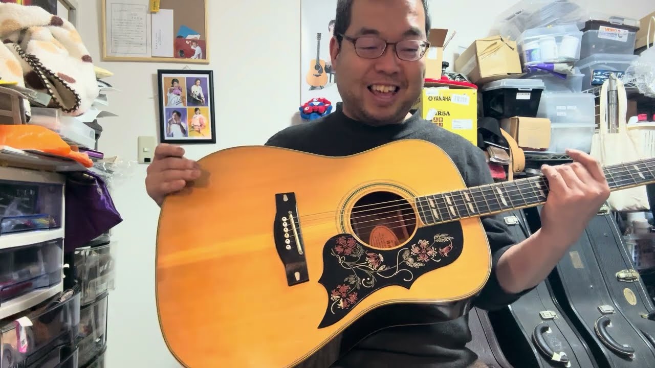 YAMAHA FG-401W（オレンジラベル）落語 de FG - YouTube