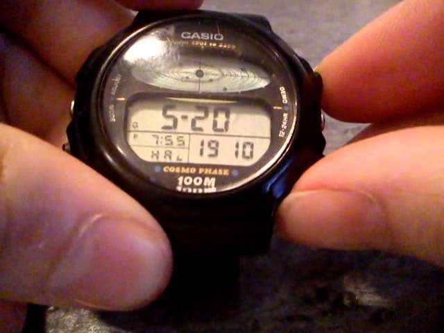 希少 CASIO CGQ-300 置時計 コスモフェイズ COSMO PHASE Yahoo
