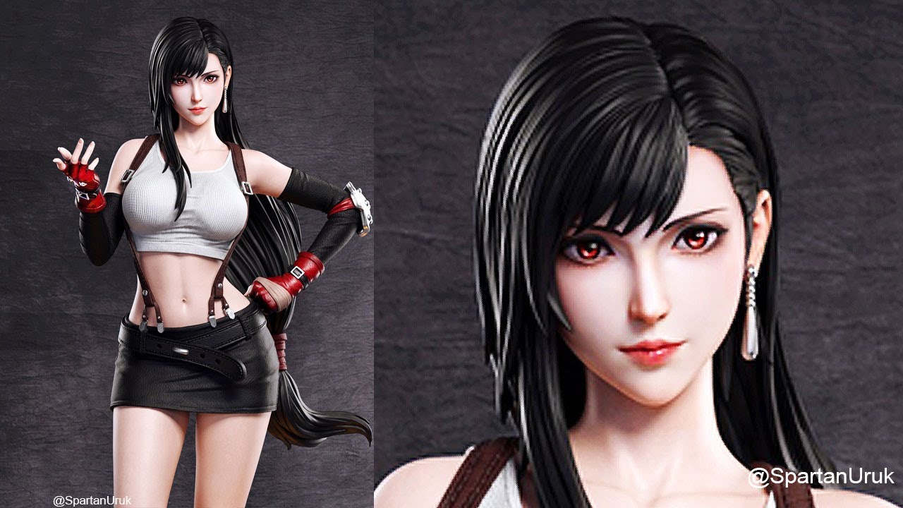 Pink Pink Studio Final Fantasy VII Tifa Lockhart 1/4 Statue
