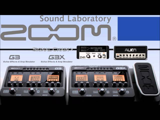 Zoom G3/G3x Metal Test - Alien/Engl Ampsim - Direct Recording Test