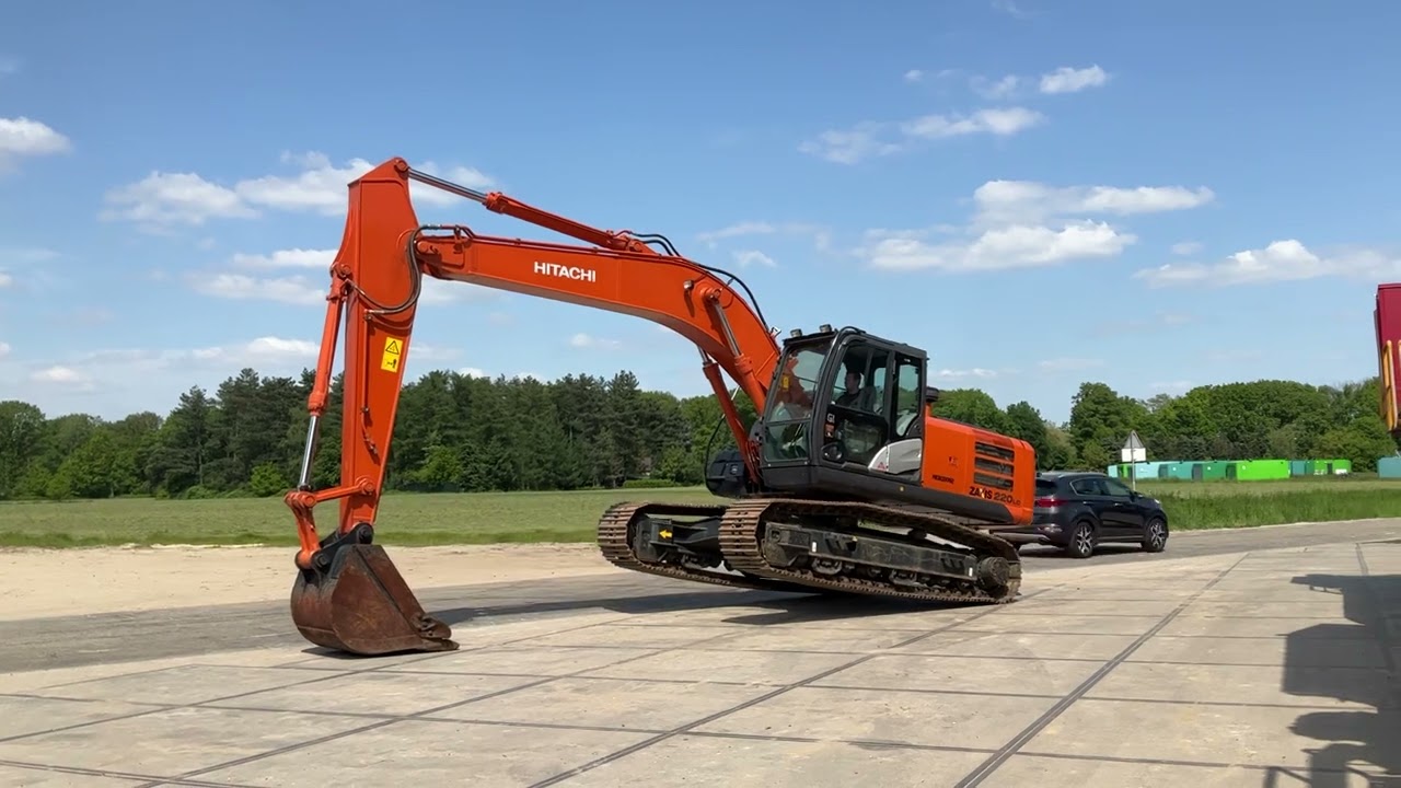 Hitachi ZX220LC-GI Excavator - Year: 2021 (Refnr. BM5144) - YouTube