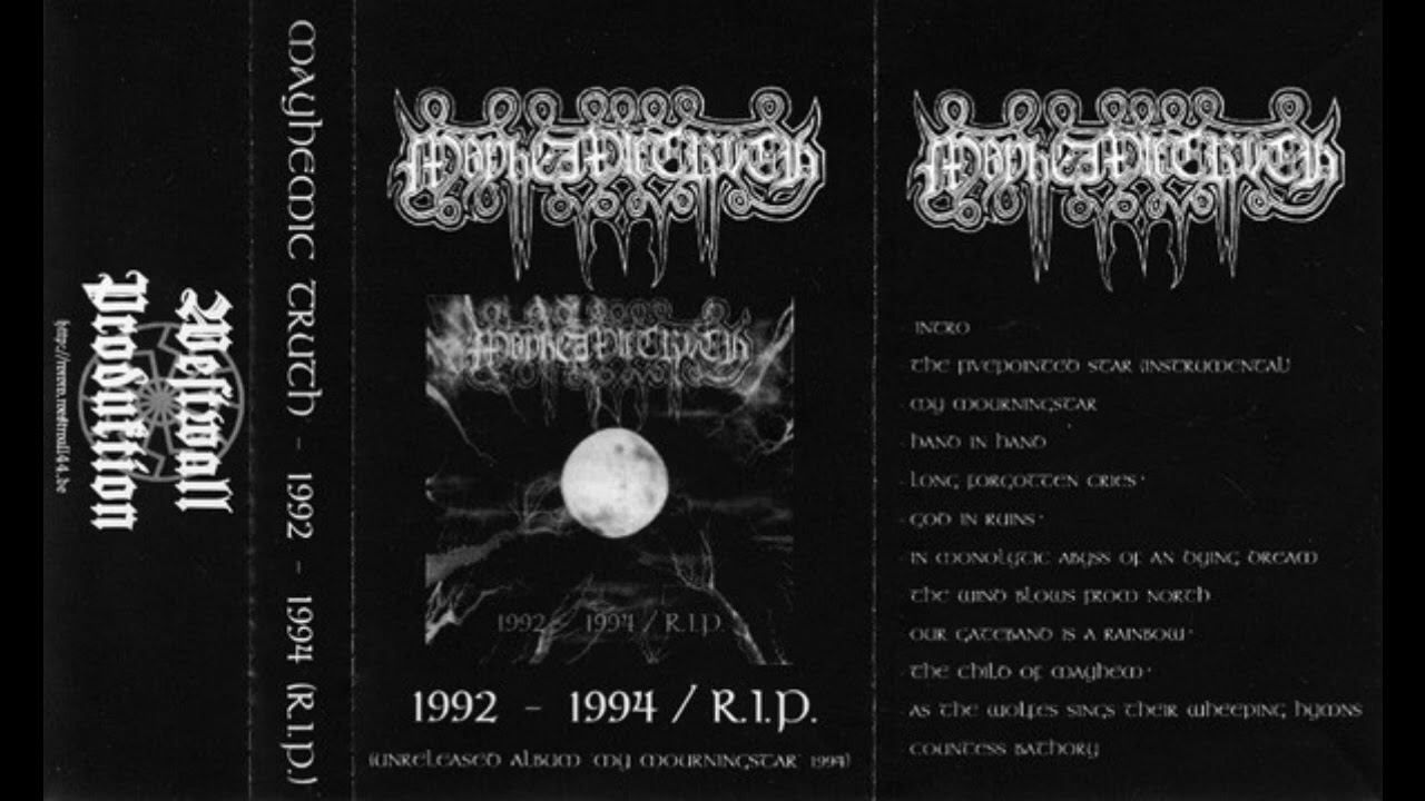 MAYHEMIC TRUTH - R.I.P. (LP - white) - ⛧ Black Metal Store ⛧