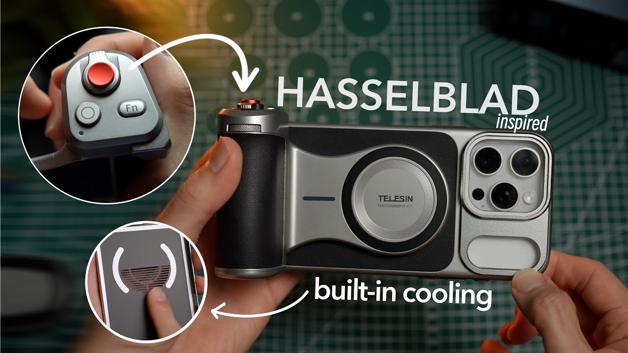 iPhone 17 Pro Max Telesin Master Grip | ASMR Unboxing & Showcase